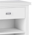 thumbnail image 4 of Simpli Home Artisan Table de Chevet Transitionnel en Bois 24 Pouces Blanc, 4 of 7
