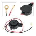 thumbnail image 4 of Reverse Back Up Warning Alarm Beeper Horn12V 105db, Car Truck Backup Reverse Beeper , for 12V 105 DB Universal Car Truck Backup Reverse Beeper Warning Alarm Vehicle Horn Heavy Equipment Black, 4 of 5