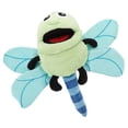 thumbnail image 3 of WORGEOUS Marioneta de mano de libélula de peluche, juguete de mano interactivo para contar historias, juguete de marioneta de insecto relleno, 3 of 9