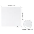 thumbnail image 2 of Unique Bargains 12'x12' Clear Vinyl Sheets Permanent Adhesive for Craft, Decorate Sticker 4 Pack, 2 of 5