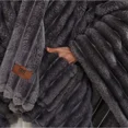 thumbnail image 3 of Frye Plush Faux Fur Wearable Throw – Ultra Soft, Warm, Cozy Wearable Blanket for Adults, Premium Winter Comfort, 3 of 7