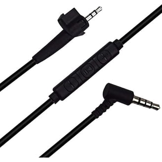 OCC Silver Plated Right-Angle Audio Cable to 8core 3.5mm TRRS Male to Male Cable