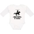 thumbnail image 3 of Inktastic Team Roper in Training Cowboy Boys or Girls Long Sleeve Baby Bodysuit, 3 of 5