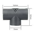 thumbnail image 1 of 75mm Pipe Ducting T Piece Warm Air Outlet Vent Hose For Webasto Diesel Heater, 1 of 9