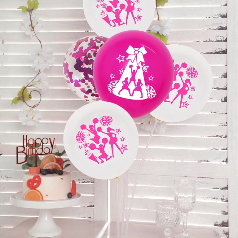 "We've Got Spirit" Cheerleading Party Banner - Pre-Strung Team Spirit Birthday Decor