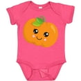 thumbnail image 3 of Inktastic Smiling Pumpkin, Orange Pumpkin, Halloween Boys or Girls Baby Bodysuit, 3 of 5