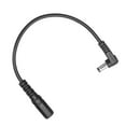 thumbnail image 3 of Cable de extensión de conector macho a hembra DC en ángulo recto de 5.5mm x 2.1mm para cámara de vigilancia DC LED, 0.2m, 3 of 6