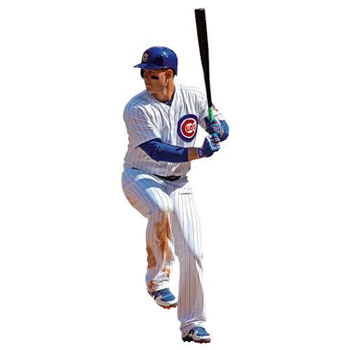 Anthony Rizzo Chicago Cubs Fathead Life Size Removable Wall Decal Walmart Com