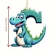 thumbnail image 2 of ¡Precios Locos!, Colgante acrílico navideño con forma de dinosaurio y 26 letras Akmoler, 2 of 8