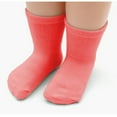 thumbnail image 3 of Fraobbg 6 Pack Baby Girls Non Slip Crew Socks For Toddlers Cotton Grips Ankle Socks Colorful, 3 of 9