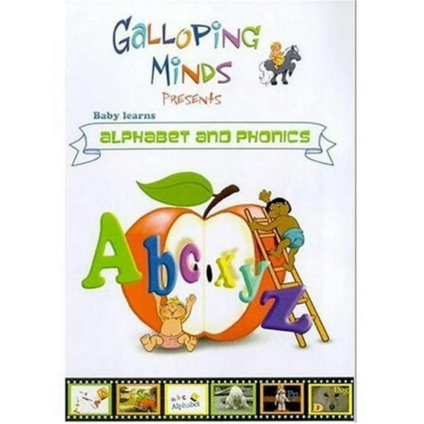 Galloping Minds Baby Apprend l'Alphabet et la Phonétique DVD
