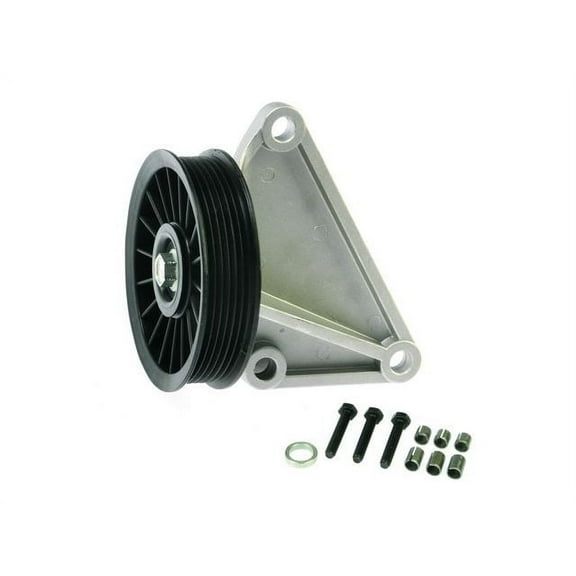 A/C Compressor By Pass Pulley - Compatible with 1992 - 2002 Ford Escort 1.9L 4-Cylinder 1993 1994 1995 1996 1997 1998 1999 2000 2001