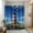 Color 1, variant on Rdsfhsp Red Striped Lighthouse Shower Curtain, Coastal Nautical Bathroom Decor Fabric, 72x72 Inch