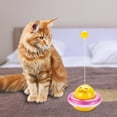 thumbnail image 1 of Runquan Distributeur de Friandises pour Chat 2 en 1, Jouet Interactif pour Chat et Chiot, Rose, 1 of 8