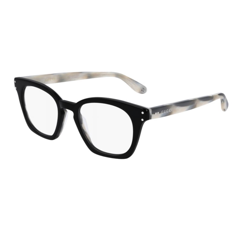 GUCCI GG0572O 009 Square Black Shiny Grey Demo Lens 50 mm  display picture 2