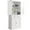 White, variant on Storage Cabinet Freestanding Pantry Cupboard with Large Drawer and 3 Adjustable Shelves Tall White Kitchen Pantry