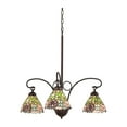 thumbnail image 2 of Meyda Tiffany 16102 Wisteria 3 Light Chandelier, 28" Width, 2 of 2