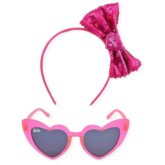 Set de gafas de sol Barbie Girl Cat Eye con funda rígida 100% UV