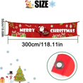 thumbnail image 1 of Feliz Navidad Banner Navidad Deco Banner Feliz Navidad Banner Rojo Feliz Navidad Banners Feliz Navidad Banner para interior y exterior Home Par ShuxiuWang 8390612965838, 1 of 1