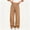 Khaki, variant on Ruohan Women's Wide Leg Sweatpants, High Waist Drawstring Track Pants with Pockets, Side Stripe