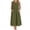 Army Green, variant on Womens Dresses Summer Sleeveless Sun Dress Maxi Long Dresses Round Neck Loose Lightweight Casual Travel Dresses with Pockets