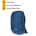 thumbnail image 2 of RTIC Road Trip Backpack, Water Resistant, Mesh Back Panel, 20 Liters, Black, 2 of 7