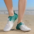 thumbnail image 2 of Summer Womens Breathable on Sneakers Non Walking Work Shoes Lightweight Quick Dry Casual Footwear Green 38, 2 of 7