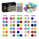 thumbnail image 2 of Plumones Punta Pincel Fineliner Marcador 60 pzs, Colores, 2 of 5
