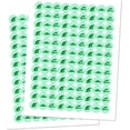 thumbnail image 2 of Mis Quince Birthday Green Kisses Stickers, (Set of 216), Quinceanera Chocolate Drops Labels, 15 Party Decoration Favors Decor for Kisses, 2 of 4