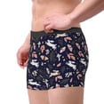 thumbnail image 2 of Fotbe Retro Rabbit Flower Men’s Total Support Pouch Boxer Briefs, X-Temp Cooling, Moisture-Wicking Underwear, Regular, Long-leg and Trunk-X-Large, 2 of 6