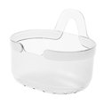 thumbnail image 1 of Plastic Wall Mount Organizer Large Capacity Hanging Organizer Basket Breathable Drainage Basket for Bathroom Kitchen Transparent, 1 of 5