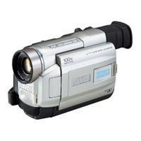 JVC GR-DVL300 - Camcorder - 800 KP - 10x optical zoom - Mini DV - black, metallic silver