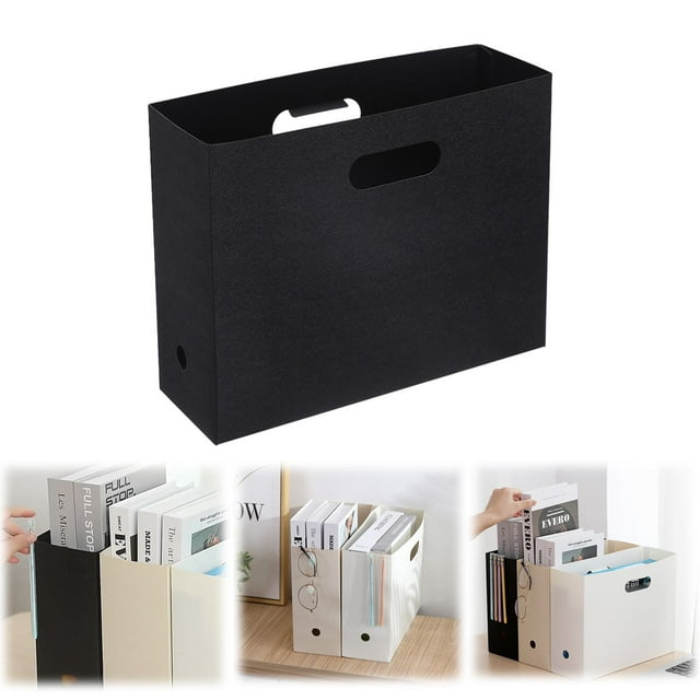 Foldable Scrapbook Paper Storage Organizer, Construction Paper Organizer, Scrapbook Paper Storage, Plastic File Organizer, Beige, 1 Pcs, 12.59x4.33x9.64"