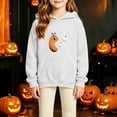 thumbnail image 2 of Weebloom Kids Halloween Hoodies For Boys Girls Cute Graphic Fleece Toddler Hoodie Pullover Tops With Pocket,Size 4-14 Y, 2 of 4