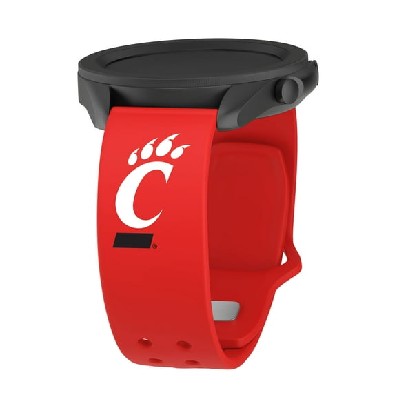 Bearcats HD Elite Edition Unisex Watch Band for Samsung Galaxy Watch 4 - 7, 20mm Short by Affinity Bands