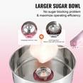 thumbnail image 6 of KFFKFF 1KW Commercial Candy Cotton Machine Pink for Party, 6 of 6