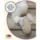 thumbnail image 3 of Pantuflas térmicas tipo botines Fruit of the Loom Cozy Sherpa Avena 0-6 meses, 3 of 4