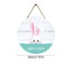 thumbnail image 3 of Decoraciones de Pascua, adornos de Pascua, regalos de Pascua, ambiente festivo de Pascua, lindo letrero colgante versátil, placa colgante ornamental de Pascua, 3 of 6