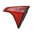 thumbnail image 4 of For Toyota Corolla 2017 2018 2019 Tail Light Passenger Side | Inner | Clear and Red Lens | Bulb Type | Replacement For TO2803135 | 81580-02A50, 4 of 5