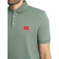 thumbnail image 4 of HUGO Dereso232 Slim Polo Shirt, Green, 4 of 5