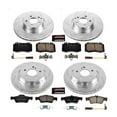 thumbnail image 3 of PowerStop Front and Rear Z23 Evolution Sport Carbon-Fiber Ceramic Brake Pad and Drilled & Slotted Rotor Kit Fits: MERCEDES-BENZ Select Models K6751, 3 of 10