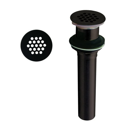 

Westbrass Grid Strainer Lavatory Drain with Overflow Holes - Exposed in Oil Rubbed Bronze