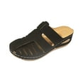 thumbnail image 3 of Kinrui Womens Arch Support Orthopedic Sandals Adjustable Ankle Strap Wedge Sandals Summer Hollow Out Closed Toe Shoes 9, 3 of 9