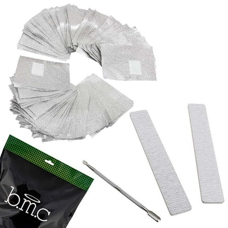 Gel Nails Acrylic Nails - Maniology (formerly bmc) UV Gel Nail Art Polish Acrylic Aluminum Nail Wrap Soaking Pad Remover Kit