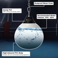 thumbnail image 4 of Goplus Water Punching Bag 21" 180 Pound Heavy Punching Bag with Adjustable Metal Chain White, 4 of 10