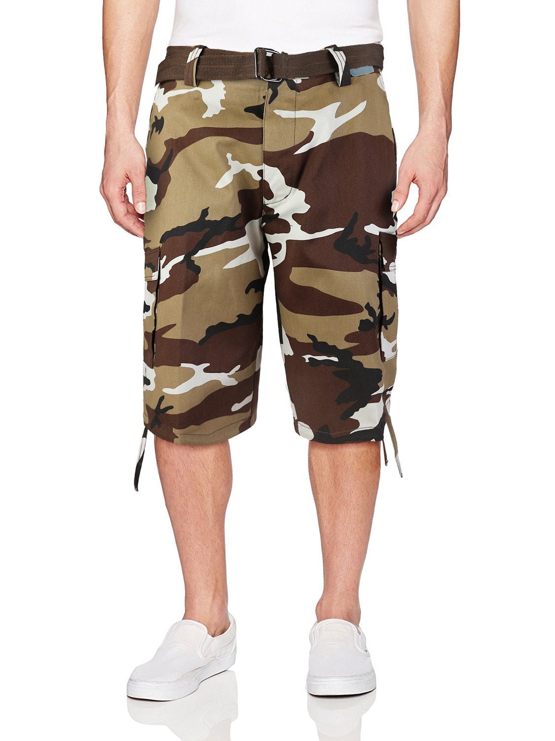 men's slim fit cargo shorts
