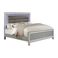 thumbnail image 5 of Furniture of America Amana Panel Bed, Queen, Silver and Dark Gray, 5 of 6