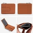 thumbnail image 4 of CAILDANL Slim Wallet for Women Thin Womens Card Holder RFID Blocking Genuine Leather Small Wallets, 4 of 6