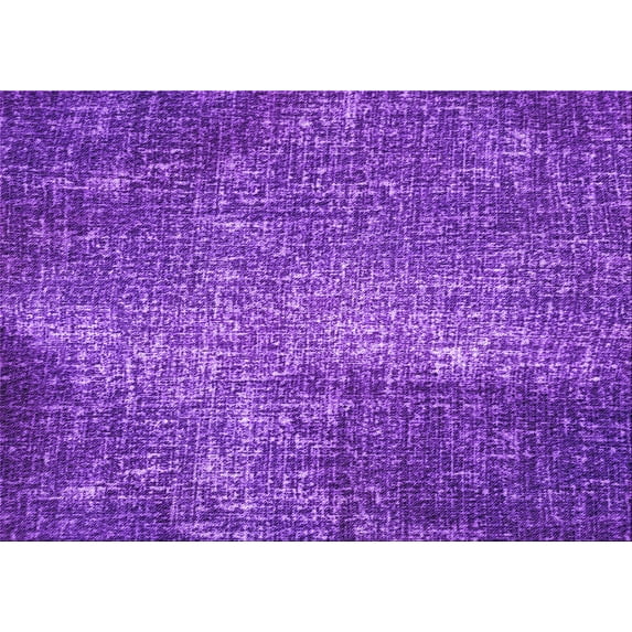 Ahgly Company Machine Washable Indoor Rectangle Transitional Crimson Purple Area Rugs, 6' x 9'