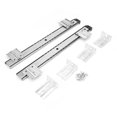 thumbnail image 3 of Kit Pour Tablette De Clavier,Bearing Runner Under Draw,Keyboards,2Pcs Thickened Cold Rolled Steel Computer Desk Keyboard Slide Rail Bracketwhite, 3 of 7